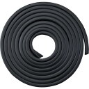 溝ゴム 溝ゴム-324 12×6mm×2.4M 3mm用 黒 246152 緑十字 安全用品 安全クッション