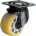 低床式 重荷重用 自在 ウレタン車B入り65mm 540SBAU65BAR01_6023 車輪径D:65mm ハンマー