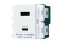 埋込充電用USBコンセント 2ポート WN1477CW パナソニック 電設資材 配線