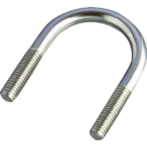 ステンレス 一般鋼管用Uボルト ピッチ37mm UK8M20A 水本 建築金物 荷役金具
