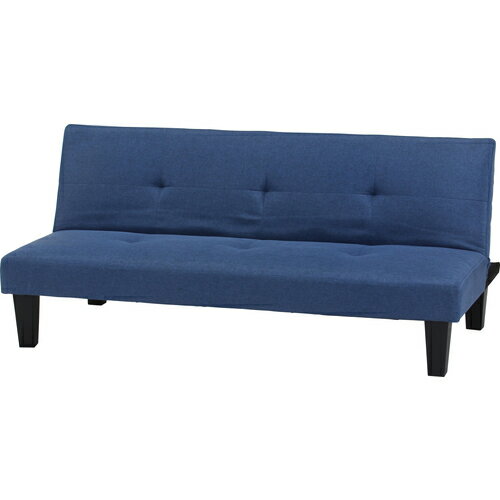 3人掛けにも対応できる170cmの幅広タイプ。スリムなデザインでお部屋に圧迫感を出しません。背もたれを倒すと幅170×奥行96cmのベッドになり、ゆったりと寝転がることができます。沈み込みすぎないほどよい硬さで、快適な座り心地です。耐荷重は...