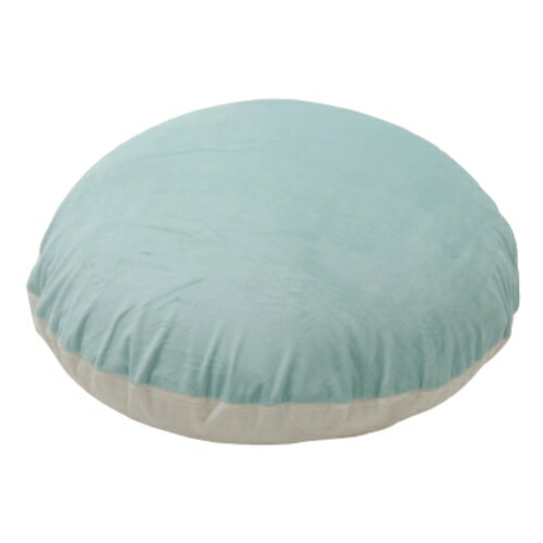 もっちりマカロン A701a-635TBL ターコイズブルー L セルタン ビーズクッション 小さめ 可愛い おしゃれ 椅子 背もたれ