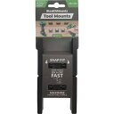 ツールマウントハイコーキ/メタボHPT/ヒタチ18V用(4個入)ブラック TMMHH18BLK4 ステルスマウント 電動工具 ドリル バッテリー 充電池 収納 ガレージ 壁かけ DIY(4)