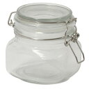 キャレ 角型ガラス保存瓶 LD-487 ガラス 500ml ベストコ ガラス 保存 密封 ジャム ピクルス 梅酒 梅瓶