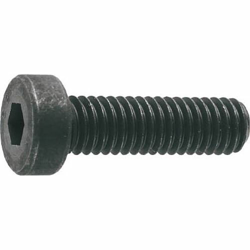 低頭六角穴付ボルト 黒染め半ネジ B0810635 M6x35 8本入 TRUSCO