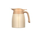 ステンレスポット TTB-1001 CRW クリームホワイト 1.0L サーモス THERMOS ポット ステンレス お茶 保温 保冷 卓上