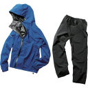 フレックスフィットレインスーツ ブルー 4L AS513052 マック 作業服 雨具
