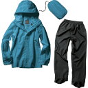 パノラマバッグインレインスーツ スカイブルー EL AS514047 マック 作業服 雨具