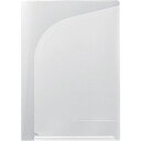 クリア-ホルダ- 2ポケット付A4白 (10枚入) 79310MILKWHITE キングジム 文房具 ファイル