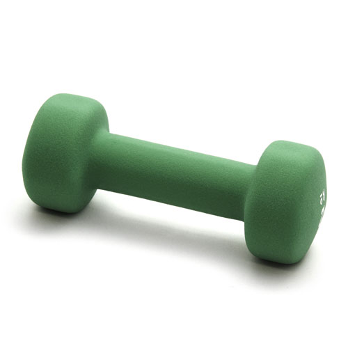 ノースリップダンベル2kg 3B-3411 グリーン 2kg La-VIE(ラヴィ) ダンベル ウェイト 滑らない コーティ..
