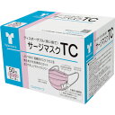 サージマスクTC ピンク 50枚入 76110 竹虎 マスク・耳栓 一般作業用マスク