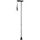 伸縮ステッキ(首細) ピンク CAE15-PK ピンク 寸法:65.5~85.5cm(11ポジション) Tacaof 樹脂グリップ 伸縮杖 軽量 デザイン 細首