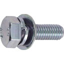 座金組込六角ボルト トリーマ 三価白 M8×35 8本入 B7160835 M8×35/8本入 TRUSCO
