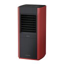 ★10%OFFクーポン ~25日23:59迄★人感センサー付き大風量セラミックファンヒーター スリム JCH-12TDS1-R レッド アイリスオーヤマ 暖房 省スペース コンパクト 安全 リビング 温風