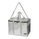 デリス ダブルフラップクーラーバッグ 35L UE-0654 35L CAPTAIN STAG パール金属 CAPTAIN STAG キャプテンスタッグ アウトドア