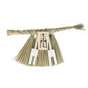 事務所や玄関の入り口で通年厄除け 伊勢型しめ飾り(大) 神棚の里 正月 お飾り 伊勢 しめ縄 しめ飾り 取替 注連縄 飾り 玄関 厄除け 魔除け 無病息災
