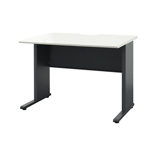 【法人限定】【沖縄・離島配達不可】ワークプロ ワークデスク 平机 幅1000mm WPD-H107-AW-WH ホワイト 幅1000×奥行700mm Netforce オフィスデスク パソコンデスク 作業机 学習机 平机 スチールデスク 机 おしゃれ 木