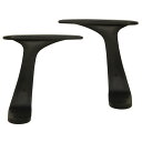 【沖縄・離島配達不可】ラパンチェア 専用アームレスト LPN-TA-AW-BK ブラック オプション品(肘) Netforce T字肘 オフィスチェア用 ラパン...