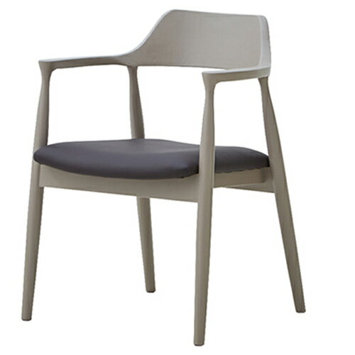 ダイニングチェア 肘付き 無垢材 完