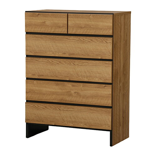 タンス チェスト 日本製 大川家具 完成品 スピア 403280 ナチュラル 幅80cm/5段 関家具 箪笥 押入れ クローゼット 整理 収納 洋服 衣装 木製 国産 国内 大川 大容量 たっぷり おしゃれ