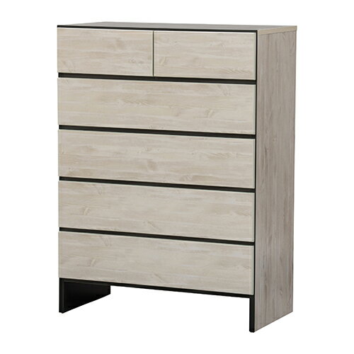 タンス チェスト 日本製 大川家具 完成品 スピア 403284 ホワイト 幅80cm/5段 関家具 箪笥 押入れ クローゼット 整理 収納 洋服 衣装 木製 国産 国内 大川 大容量 たっぷり おしゃれ