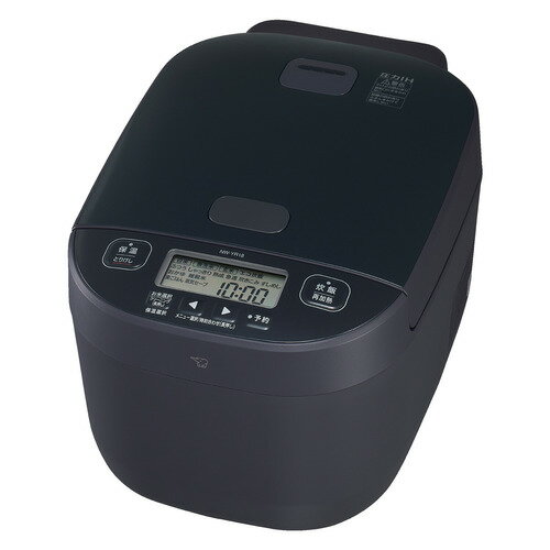 炊飯ジャー NW-YR18-BZ スレートブラック 1升 内釜3年保証 象印 象印 炊飯ジャー ご飯 白米 保温 おに..