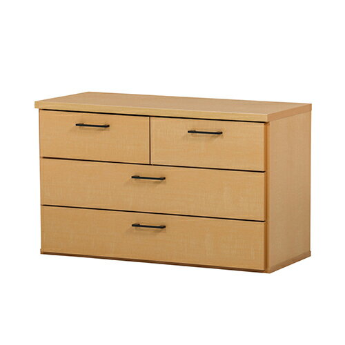 チェスト スライドレール付き サンデー 419889 ナチュラル 幅90cm 3段 中村敬木工 箪笥 しゅうのう 整理 押入れ おしいれ 洋服 ふく 棚 シェルフ 衣裳 衣装 ケース 木製 木目 一人暮らし