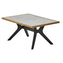 センターテーブル メラミン天板 ラミン 462363 ライトグレー/オーク 幅90cm 関家具 リビングテーブル ローテーブル 座卓 セラミック ストーン モル...