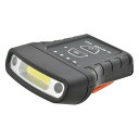 USB充電式LEDキャップライト 100ルーメン SL-SR100R-K OHM USB 充電 LED キャップライト