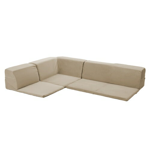 ローソファ 「HIKARI」 3点セット ベロアスタイル A847a-719BE グレージュ セルタン ローソファー フロ..