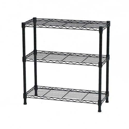 NERO19�� 3�ʥ��å� NERO-6025BK �֥�å� 3�� ��60�߱���25cm ���������������� �������� �����ץ��å� ��Ǽê ���å��� ��ӥ�...