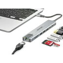 65W超急速充電ハブ 8in1 5Gbps高速転送 Type-C Hu...(2)