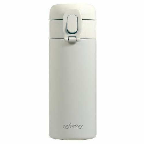 カフェマグ シームレスワンタッチマグボトル350(オフホワイト) HC-0837 オフホワイト 350 パール金属 パール金属