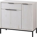 木製 スチール キャビネット 幅90cm WO 00−100068−wo ホワイトオーク 幅90 ワイエムワールド キャビネット 幅90...