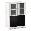 組み合わせキッチン収納 ガラス扉+オープン WO 00−100089−wo ホワイトオーク ガラス扉+オープンタイプ ワイエムワールド ...