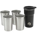 HDカップセット 4+1 UE-3639 容量280ml・480ml キャプテンスタッグ アウトドア コップ カップ タンブラー