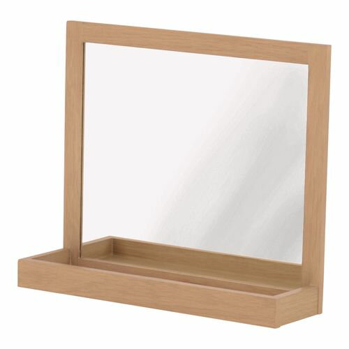 TOREM 卓上ミラー TR55MR グレーナチュラル W52.4×D15.1×H45cm 4FUL ...