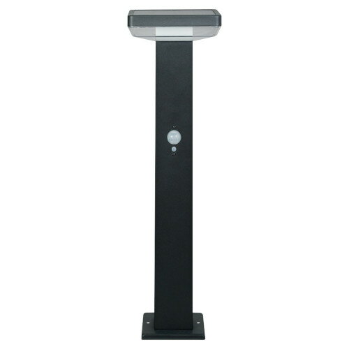 工事不要!ガーデンソーラーセンサーライト 7.5W角型 SH-17-ML22--BK ブラック 7.5w角型 ホームテイスト ガーデンライト センサー 発電 簡単 ライト 庭 太陽光 ガーデン 工事不要 防犯 防犯対策