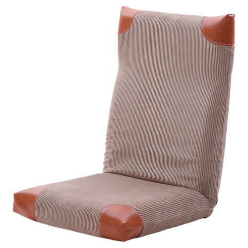 ヴィンテージ コーデュロイハイバック座椅子 【WYATT-ワイアット-】 SH-07-VCZ--BE ベージュ (約)幅50X奥行64-114.5X高さ11-68.5 cm ホームテイスト 座椅子 ハイバック コーデュロイ ヴィンテージ おしゃれ