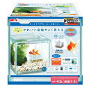 金魚元気ぶくぶくクリア 200CUBE GEX 観賞魚 観賞魚用水槽