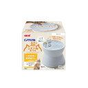 ピュアクリスタル 超ニャン水ボウル ホワイト GEX 猫 食器 陶器食器 給水皿