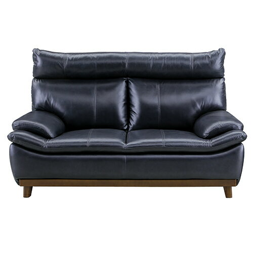 革張りソファ ミラージュ3 革/PVC 221961 ブルー 2人掛け 関家具 レザー 本革 革 皮 皮革 ソファ ソフ..