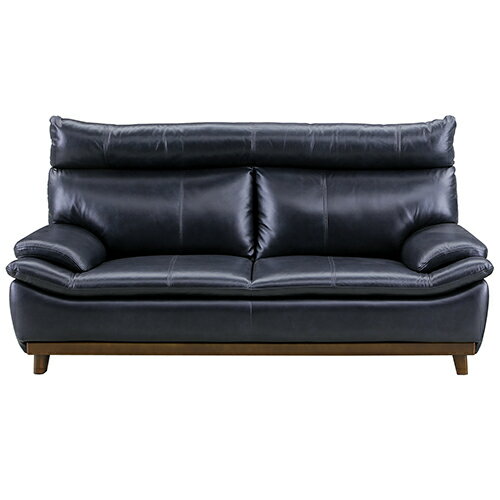 革張りソファ ミラージュ3 革/PVC 221962 ブルー 3人掛け 関家具 レザー 本革 革 皮 皮革 ソファ ソフ..