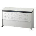 ゴミ収集庫 クリーンストッカー スチール製 CKE-1605M スチール ベージュ W1650 D520 H1020 クリーンストッカー ごみ ゴミ 収集庫 ス...