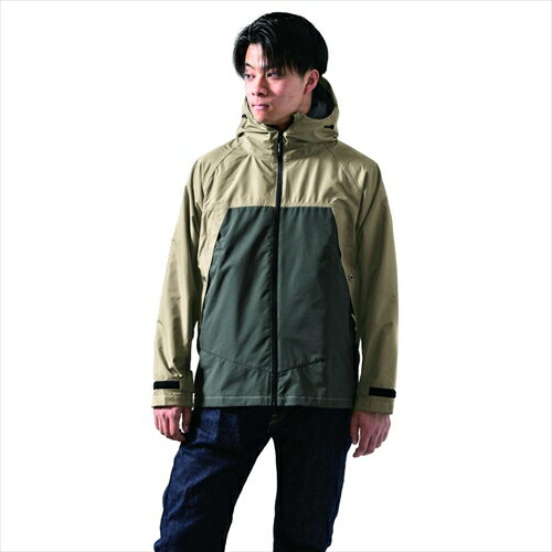 ネクサスヒートレインジャケット EL ベージュ×チャコール EL Makku