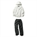 パノラマバッグインレインスーツ ホワイトS Makku