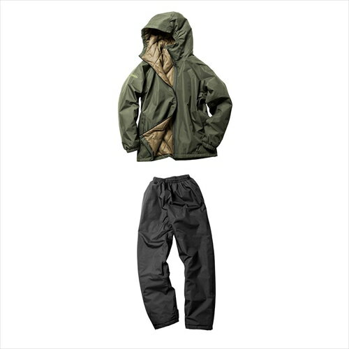 TEGARU防水防寒スーツ カーキ×ブラック LL LL Makku