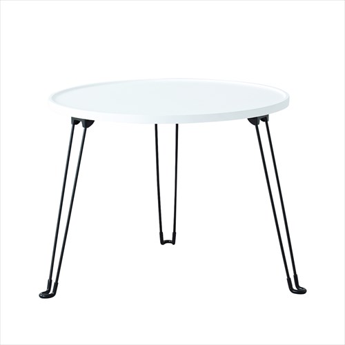 セカンドサイドテーブル NK-352 ホワイト 60 永井興産