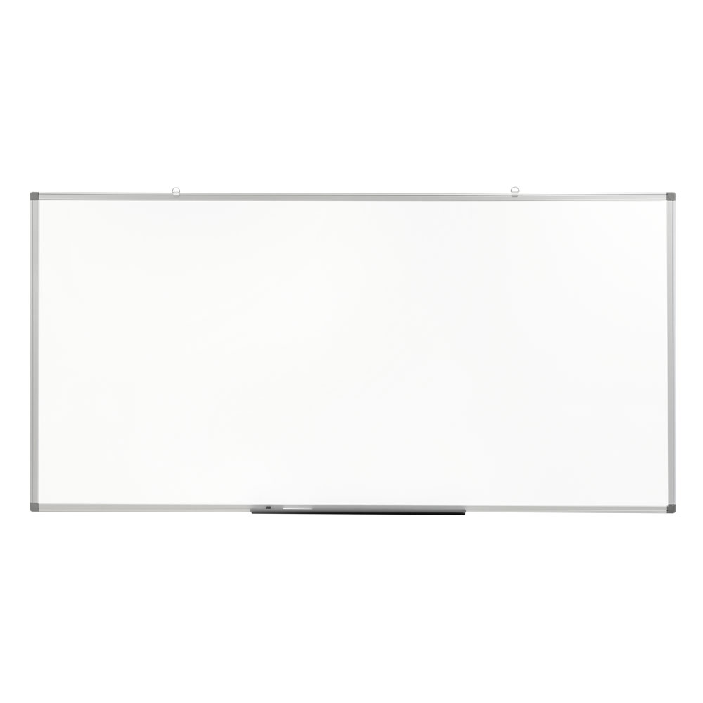 【法人限定】【沖縄・離島配達不可】 ホワイトボード 壁掛け 縦横両用 スチール NF-WB-SK1890-AW 幅1800mm Netforce 掲示板 マーカー 粉受 ペントレー付き マグネット対応 吊り金具 マグネットボード 無地 オフィス 会議室