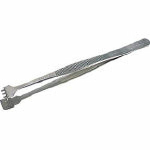 樂天商城 - 耐酸耐磁ピンセット 130mm 41LB4SA_3100 先端9.5 4枚爪 TRUSCO